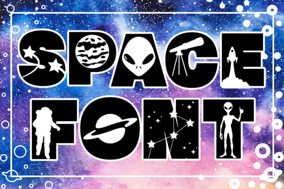 Bringing the Cosmos to Your Designs with Space Font
