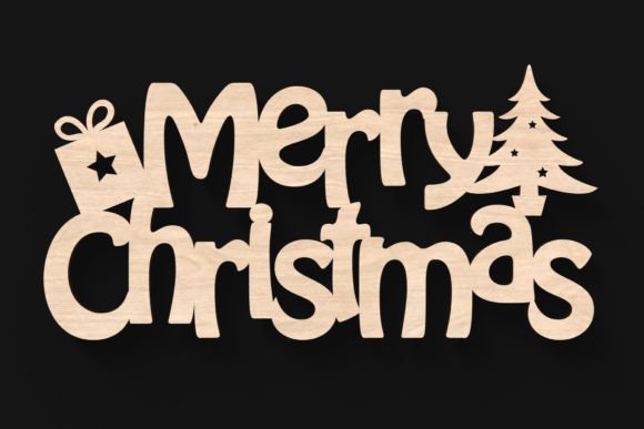 Crafting Holiday Magic with a Merry Christmas Laser Cut Sign