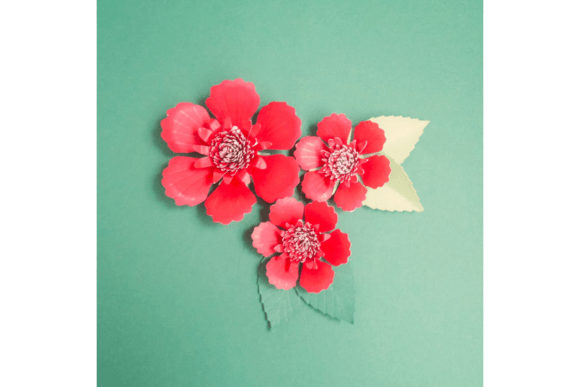 Dyonisis: The Art of Fiery Red Paper Blooms for Modern Spaces