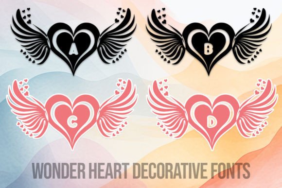 Elevate Your Designs with the Enchanting Wonder Heart Font