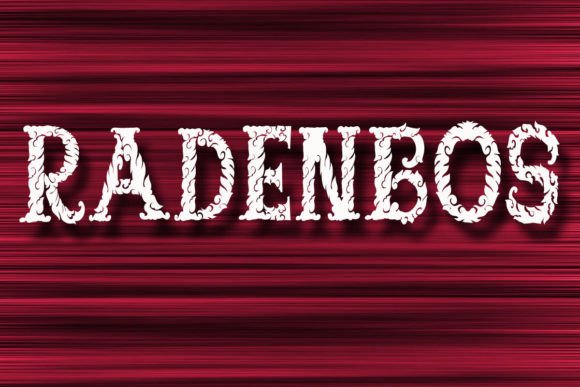 Elevating Brand Identity: The Strategic Impact of the Radenbos Decorative Font