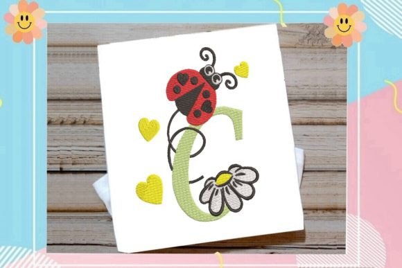 Embracing Charm: The Art and Utility of the Ladybug C Letter Monogram