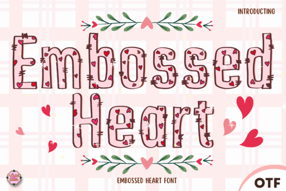 Evaluating the Embossed Heart Font for Seasonal and Romantic Design Projects