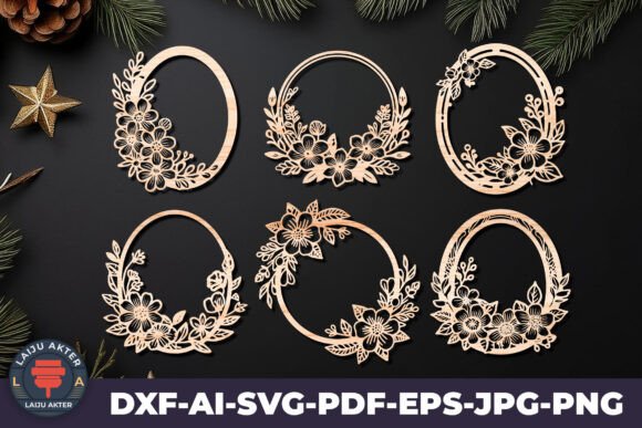 Floral Wreath Laser Cut Bundle 02: A Crafter's Guide