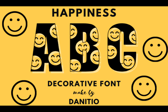 Happiness Font: A Playful Decorative Tool for Visual Communication
