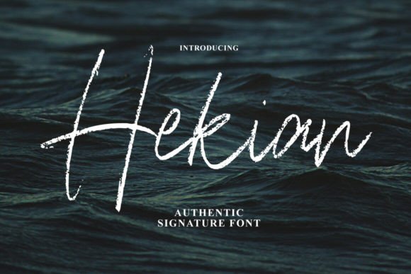 Hekian: A Signature Brush for Authentic Handwritten Branding