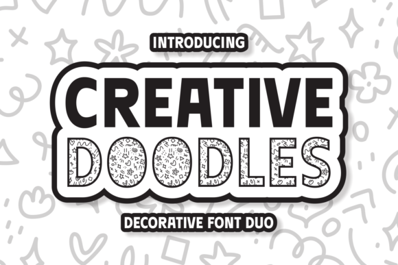 Mastering Visual Storytelling with the Creative Doodles Font Duo
