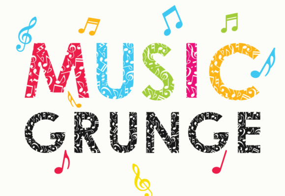 Music Grunge: Strategic Typography for Minimalist Brand Identity