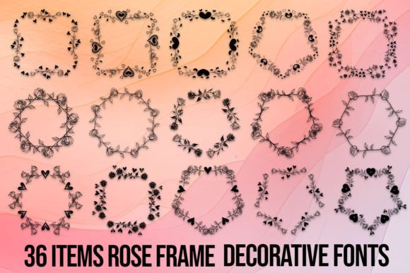 Rose Frame Decorative Fonts: Evaluating Style, Usability, and Design Fit
