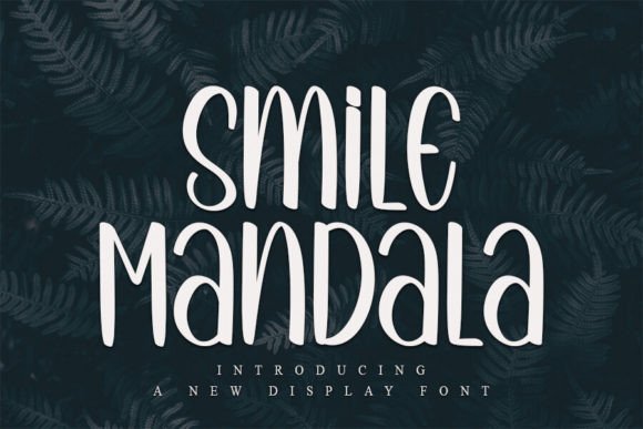 Smile Mandala: A Festive Font for Holiday Designs