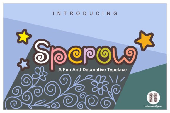 SPEROW Font: A Fun, Rounded Typeface for Creative Designs