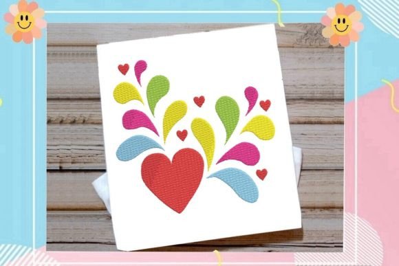 Stitching Joy: Why the Rainbow Heart Embroidery Design Belongs in Your Creative Toolkit