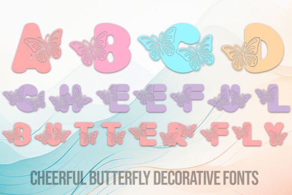 Unleashing Joy in Design with Cheerful Butterfly
