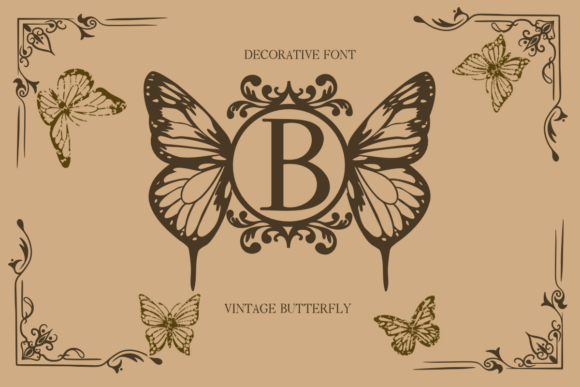 Unlocking Nostalgia: Creative Ways to Use the Vintage Butterfly Font