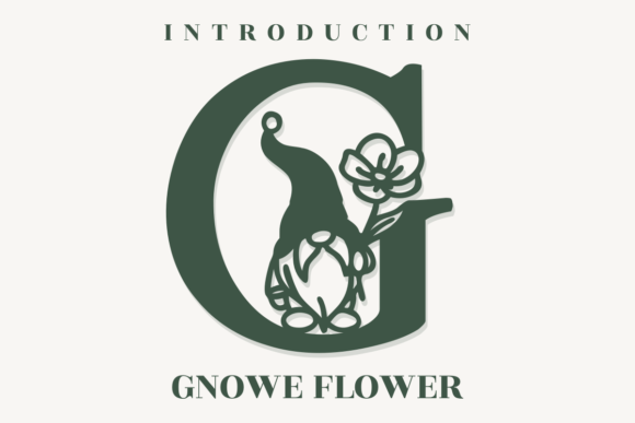 Unlocking the Magic of Gnome Flower: A Playful Decorative Font for Enchanting Designs