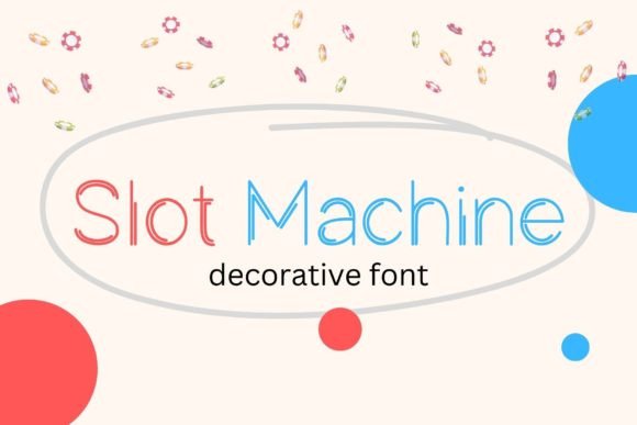 Unlocking Visual Impact with the Slot Machine Decorative Font