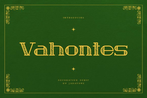 Vahontes: Evaluating a Serif Typeface for Elegant and Modern Design Projects