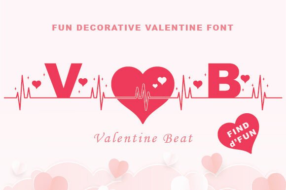 Valentine Beat: A Playful Typeface for Romantic Designs